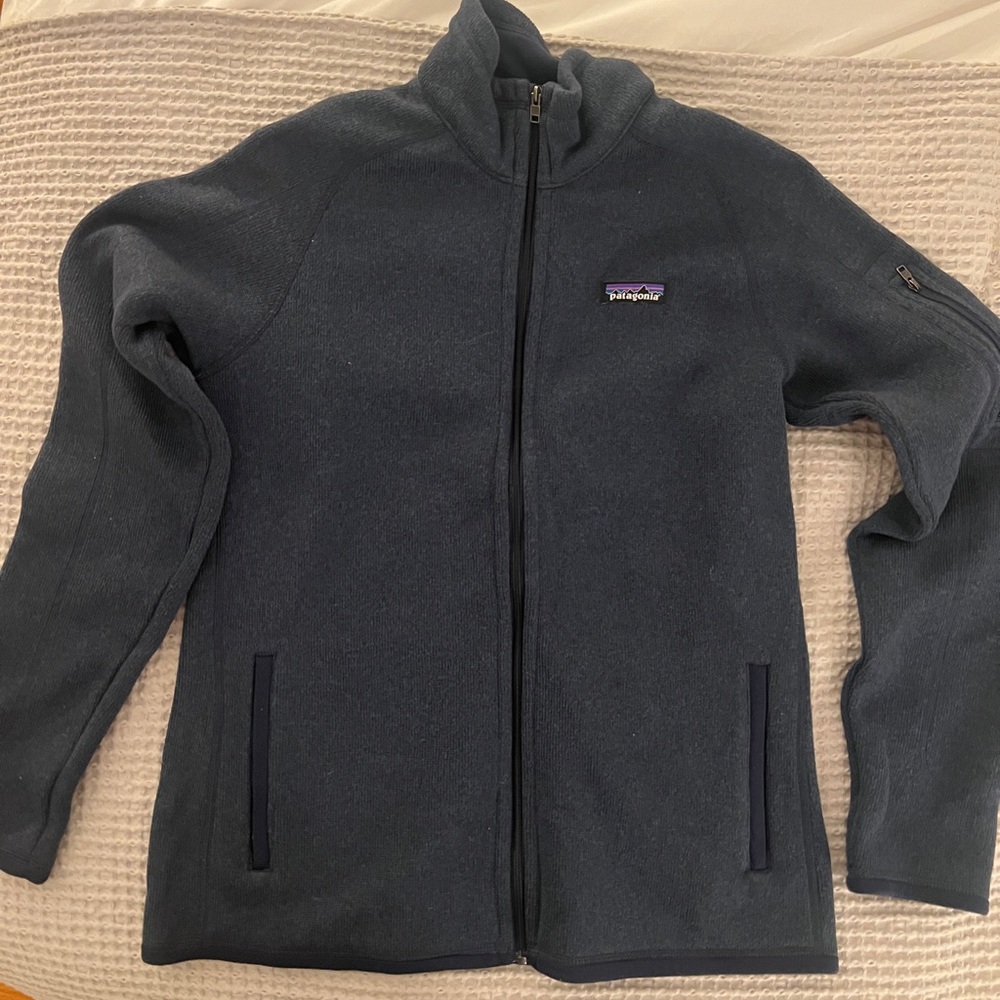 Patagonia Better Sweater Fleece Jacket size M in Navy